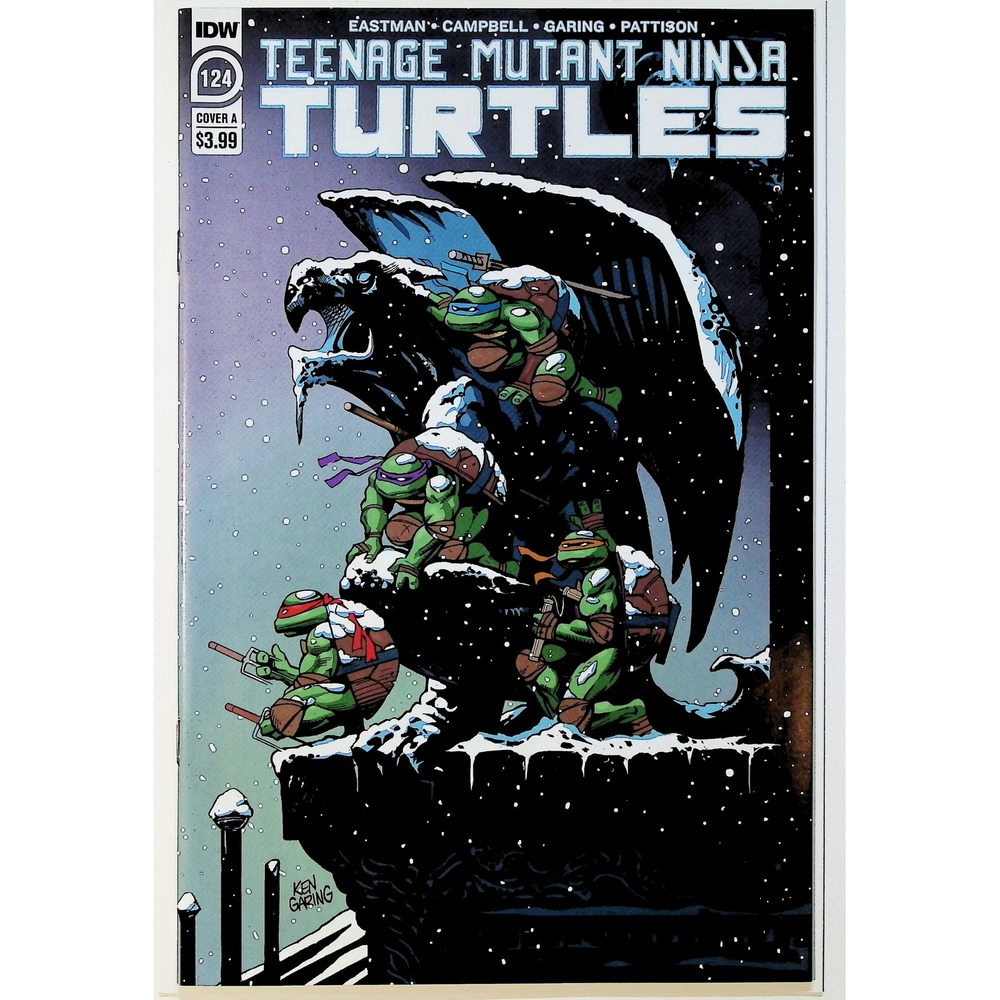 Teenage Mutant Ninja‎ Turtles TMNT #124 IDW Comic Book Garing Cover A